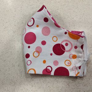 HAND MADE FACE MASK DOUBLE LAYER WASHABLE SIZE L